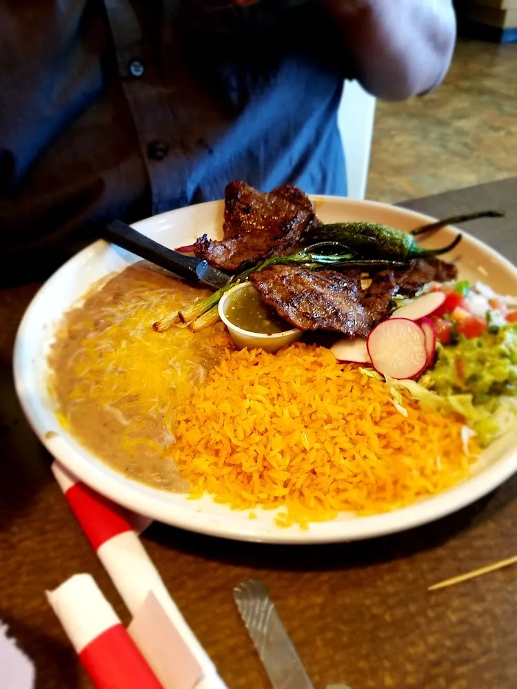 Carne Asada Plate